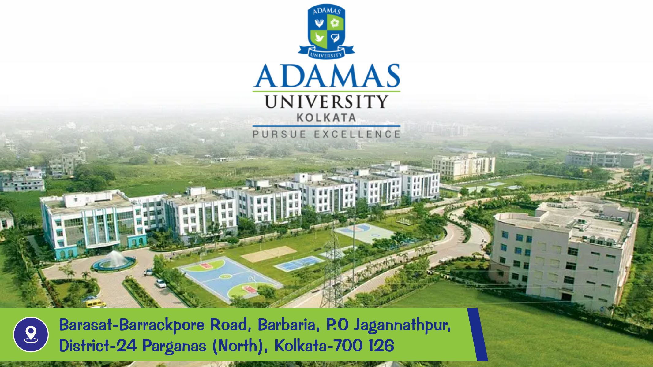 out side view of Adamas University